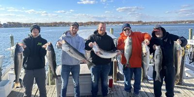 New Jersey Fishing Charters | 6 Hour Striped Bass Combo Trip